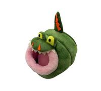 DRESSOOS Mini Warm Pet Cushion Pad Bed for Small Animals Crocodile Design Hamster Nest Cozy Sleeping House for Hedgehogs Mice and Squirrels Soft and Comfortable Bedding for Travel Home Use