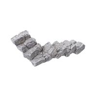 DRESSOOS Miniature Stone Stair: Mini Curved Resin Bridge Step Micro Landscaping Decor for Fairy Garden Flower Pot Bonsai Dollhouse Outdoor Statue