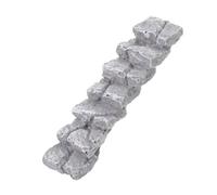 DRESSOOS Miniature Stone Stair: Mini Straight Resin Bridge Step Micro Landscaping Decor for Fairy Garden Flower Pot Bonsai Dollhouse Outdoor Statue