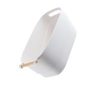 DRESSOOS Nail Art Bowl Japanese-style Manicure Soak Bowl Non-break Skin Friendly Pp Plastic Material Wooden Hand Rest for Home DIY Nail Art and Professional Salon