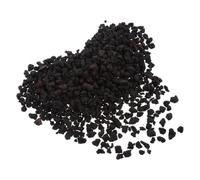 DRESSOOS Natural Black Volcanic Stone Pebbles for Succulent Seedlings and Plant Roots, Lightweight Decorative Rocks Rough Texture, 0.60x0.50x0.20cm Size, for Succulent Pots and Office