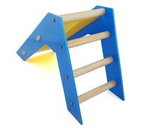 DRESSOOS Parrot Skill Training Slide Ladder Bird Toys Interactive Educational Toy for Parrots Cockatiels Parakeets and Birds Promotes Exercise and Coordination Skills Safe and Design