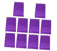DRESSOOS Pcs Drawstring Bags Small Satin Wig Bag for Storage Packaging Pouch Cinch Sack Travel Home Salon Essential