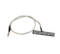 DRESSOOS Pkp17 Violin Fiddle Pickup Piezo Silver Musical Instrument Accessories Easy Installation for Electric and Acoustic Violins