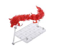 DRESSOOS Plastic Dragon Effect for Model Displays Figurine Accessory with Detailed Decorative Statue Supplies for Enhancing Action Figure Visual Appeal and Creative DIY Setups