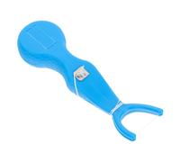 DRESSOOS Portable Dental Floss Holder with Abs Handle Replaceable Oral Care Tool for Teeth Cleaning Suitable for Adults and Household Medical Dental Floss Rack for Gum and Plaque