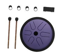 DRESSOOS Portable Ethereal Drum Notes Steel Tongue Drum for Beginners Practice Pad Kit