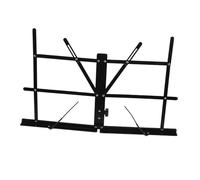 DRESSOOS Portable Folding Sheet Music Stand for Guitar Desktop Music Book Holder Carry Bag Adjustable for Violin Piano Travel Read