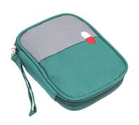 DRESSOOS Portable Mini Medicine Storage Bag Oxford Cloth Travel Organizer Pouch for Outdoor Business Trips School Camping Hiking Fitness Backpacking
