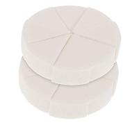 DRESSOOS Professional Beauty Makeup Sponges 2 Sets Latex Puff Wedges Dry/wet Face Powder Pads Makeup Applicator Gentle and Safe