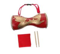 DRESSOOS Professional Cowhide Waist Drum Hand Drum for Boy Girl Boys and Girls Percussion Traditional Chinese Percussion Instrument Portable