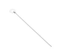 DRESSOOS Professional Drum Accessory Chain Drum Cymbal Extension Chain for Cymbal Rattler Silver