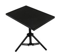 DRESSOOS Projector Table Sound Card Laptop Tray Book Stand Foldable Tripod Base for Easy Storage