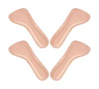 DRESSOOS Pu High Heels Three-Quarter Pads and Versatile Compatibility with Ultrathin Design 2 Pairs Breathable Self-Adhesive Shoe Liners Size 37-38 for Wedges and Boots