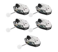 DRESSOOS Quartz Watch Movement Replacement Parts and 5pcs for, Metal Material with Precise Timekeeping Wide Compatibility, Includes Installation Guide Watch Restoration Projects for