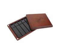 DRESSOOS Reed Case for Alto Saxophone and Clarinet Portable Double-sided Holder for Up to Reeds Lightweight Storage Box Compatible with Oboe