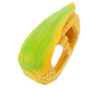DRESSOOS Reptile Hideout Corn Shaped Resin Cave for Turtle Tank Landscaping Lightweight Shelter for Lizards and Snakes Easy to Clean and Maintain for Creating Natural Habitat