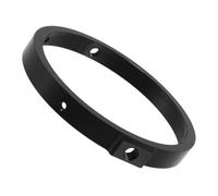 DRESSOOS Retro 5.75in Headlight Bezel Ring Lightweight Aluminium Alloy Bracket Universal Mounting Retaining Hardware for Motorcycle Safety