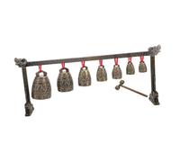 DRESSOOS Retro Chimes Musical Bell Instrument Chinese Vintage Bell Chime for Decoration Focus