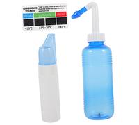 DRESSOOS Saline Nasal Rinse Bottle Nose Irrigation Kit Nasal Cleaning Tool Easy to Clean Mucus and Pollutants
