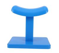 DRESSOOS Salon Pedicure Foot Rest Stool for Pedicurists Blue Plastic Ergonomic Foot Stool Offering Comfortable Support and Enhanced Efficiency for Nail Salons