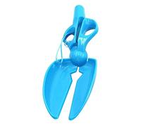 DRESSOOS Scissors Shape Pickup Clip Practical Scissor Clamp Type Poop Scooper for Dog Walking Cleaning Random Colour