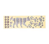 DRESSOOS Self-adhesive Sticker Set for Ukulele and Electric Guitars Creative Fretboard Stickers Waterproof