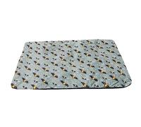 DRESSOOS Self Warming Pet Bed Cat Heated Mat Bat Theme Comfortable Sleep Portable for Camping