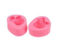 DRESSOOS Silicone Baking Molds with Unique Appearance Heart Shaped 2pcs for Halloween DIY Baking Mold Safe and Assured Cake and Chocolate for Cake Shop or Dessert Shop