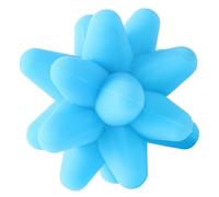 DRESSOOS Silicone Star Point Massage Ball for Muscle Relaxation, Blue Elastic Fitness Pilates Exercise Ball for Trigger Point Therapy and Sports