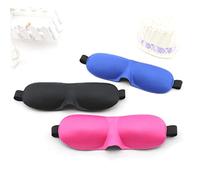 DRESSOOS Sleep Mask Contoured Eye Mask Adjustable Lightweight Eyeshade for Travel Work Naps Breathable Comfortable Design for Blue