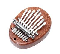 DRESSOOS Solid Wood Water Drop Thumb Piano Mini Portable Eight Keys for Finger Piano Beginners Simple Musical Instrument for Hand Play