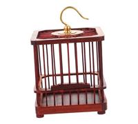 DRESSOOS Songbird Cage Mosquito Lamp Cricket Budgie Cage Cricket Keeper Wasp Nest Roach Bird Mosquito Kit Parrot Bird Nest Hut Rat Trap Wasp Budgie Birdcage Dark Grey Wooden