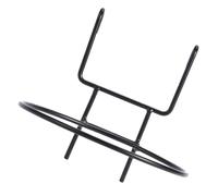 DRESSOOS Sturdy Iron Hanging Planter Bracket with Classic Minimalist Design, Holds Flower Pot Stably for Gardening and Outdoor Use, Black Wall Planter Hanger Suitable for Balcony and Indoor