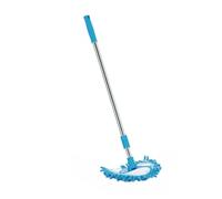 DRESSOOS Telescopic Mini Rotatable Mop Lightweight Extendable Floor Cleaning Tool for Home Use with Removable Washable Head Ergonomic Design for Corner and Dust Removal
