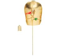 DRESSOOS Traditional Brass Weighing Scale and Fine Workmanship Delicate Simple Design 500g Capacity, Easy to Use with Good Toughness for Chinese Medicine and Home Use