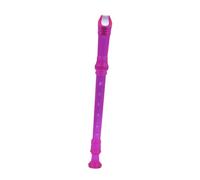 DRESSOOS Transparent Abs Soprano Recorder Flute for Beginners Accurate Tone Music Instrument Lightweight Wind Flute for Easy Finger Play Random Color Educational Recorder Random Color