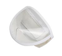 DRESSOOS Transparent Cat Muzzle Kitten Accessory Breathable Anti-bite Grooming Mask Convenient Cat Mouth Cover for Easy Bathing Grooming Fits Head Circumference
