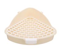 DRESSOOS Triangle Potty Training for Cats Rabbits Litter Box Corner Litter Tray Easy Clean