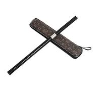 DRESSOOS Two-section Flute Ocarina Instrument Beginner Flute Flutes Flute Bag Fife Instrument Open Hole Flute Pan Flute Cool Flute Case Flute Recorder Instrument Tenor Black