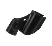 DRESSOOS U-Shaped Microphone Clip Holder for Handheld and Wireless Mics Stable Mic Clamp Copper Threaded Screw for Easy Attachment and Recording