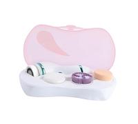 DRESSOOS Ultrasonic Facial Cleanser Electric Face Brush 2 Speeds 3 Brush Heads Portable Face Washing Tool for Women