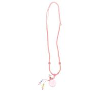 DRESSOOS Unique Aromatherapy Diffuser Pendant Necklace with Braided Rope Pink Essential Oil Holder Jewelry for Women Stylish and Practical Scent Accessory for Daily Wear and Parties