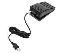 DRESSOOS Usb Foot Pedal for Keyboard Control Non- Footswitch for Gaming Hospital and Instrument Automation