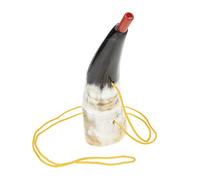 DRESSOOS Viking Horn Toy Natural Ox Horn Super Loud Trumpet Boys and Girls Noise Maker Educational Toy Set Random Color
