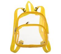 DRESSOOS Waterproof Pvc Backpack with Spacious Storage and Large Capacity for Sports Events and Outdoor Activities, Stylish See through School Bag with Versatile Look for Girls and Work