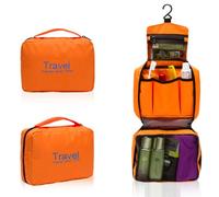 DRESSOOS Waterproof Sturdy Hook Oxford and Plastic, Built-in Polyester for Hanging Toiletry Bag with Multiple Compartments Cloth Cosmetic Organizer Pouch Travel Business Trip