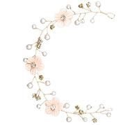 DRESSOOS Will You Be My Bridesmaid Wedding Hair Accessories Bridal Hair Vine Pearl Flower Head Band