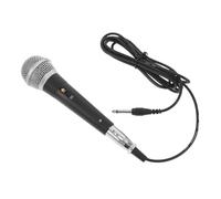 DRESSOOS Wired Handheld Microphone for Singing Dynamic Vocal Mic with Cord Durable Plug and Play Design for Karaoke Public Speaking and Business Meetings for Speakers and Events