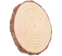 DRESSOOS Wood Cutout for Handicrafts and Projects Easy to Paint Large Wood Blank Circles with Smooth Rustic Home Decor Accessories